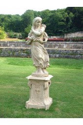 Statue en fonte 4 saisons Pierre