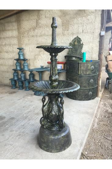 Cast iron fountain Bronze-Green